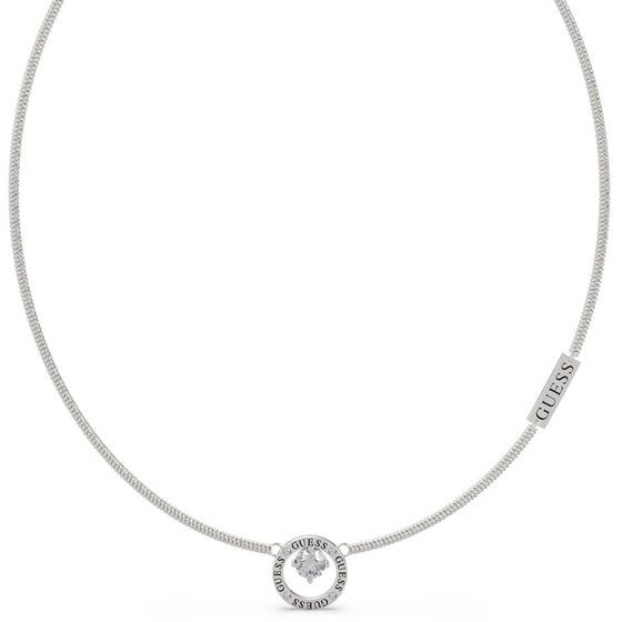 Guess All Around You Silver Necklace
