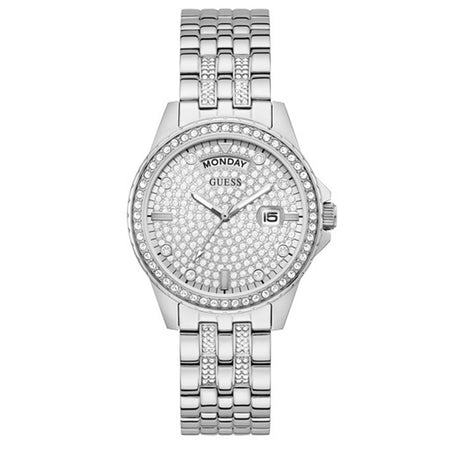 Guess Comet Silver Watch