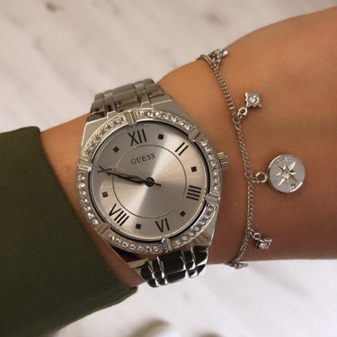 Guess Wanderlust Silver Bracelet