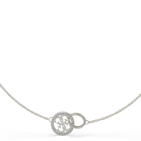 Guess Equilibre Silver Necklace