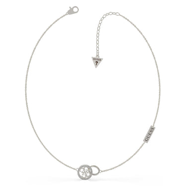 Guess Equilibre Silver Necklace