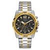 Guess Gents Commander Silver & Gold Watch