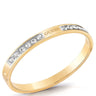 UBB78062-L Guess Gold & Crystal Bangle 
