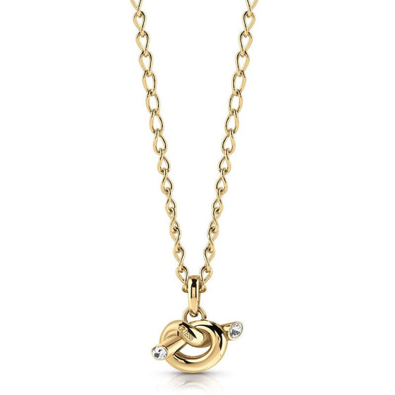 Guess Knot Gold Necklace