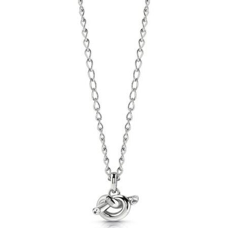 Guess Knot Silver Necklace