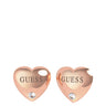 Guess Lovers Rose Gold Earrings UBE70106