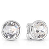 Guess Miami Silver Stud Earrings