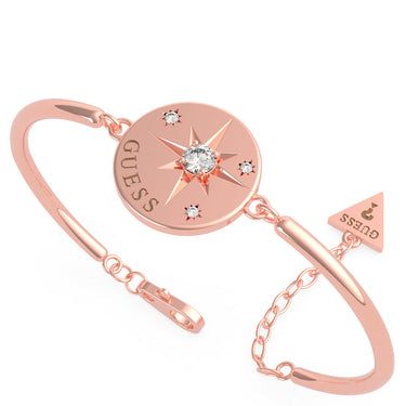 Guess Wanderlust Rose Gold Bangle ubb20026-l