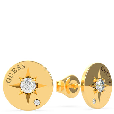 Guess Wanderlust Gold Earrings UBE20018 