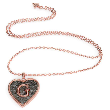 Guess G Shine Rose Gold Necklace