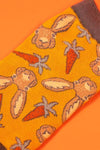 Powder Hare & Carrot Trainer Socks