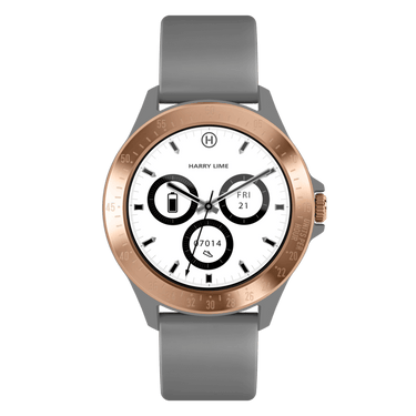 Harry Lime Smart Watch - Grey Rose Gold