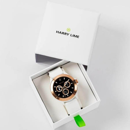 Harry Lime Smart Watch - White Rose Gold