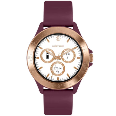 Harry Lime Smart Watch - Berry Rose Gold