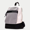 Hispanitas Monochrome Leather Sporty Backpack