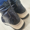Hispanitas Navy Leather Sneaker Boots