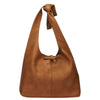 Hispanitas Tan Leather Hobo Handbag