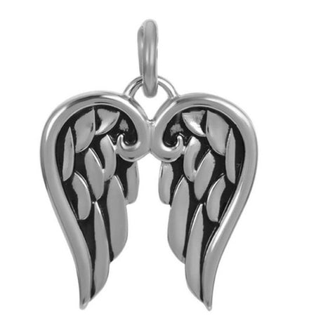 iXXXi Angel Wing Pendant Charm - Silver