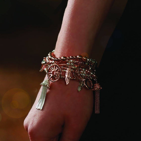 ChloBo Rose Gold & Silver Bracelet Stack