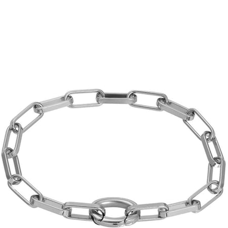 iXXXi Chunky Rectangle Link Bracelet - Silver