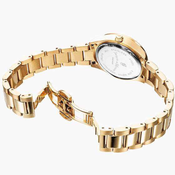 Jacques du Manoir Inspiration Elegance Gold Watch - 31mm