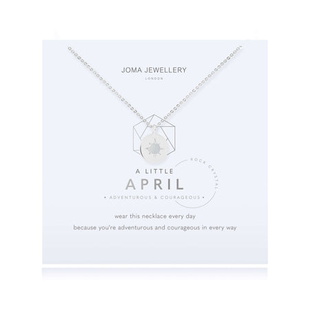 Joma Birthstone Necklace - April