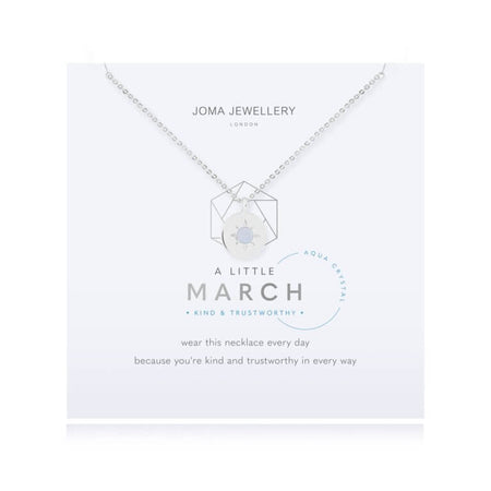 Joma Birthstone Necklace - March