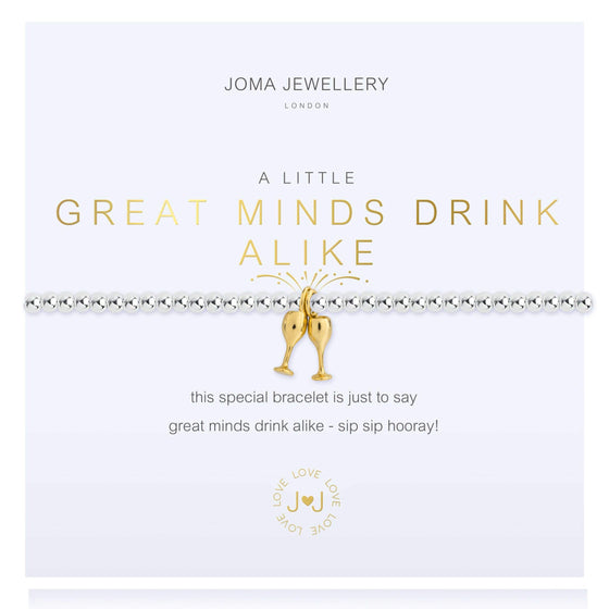 Joma Great Minds Drink Alike Bracelet