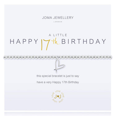 Joma Happy 17th Birthday Bracelet