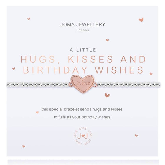 Joma Hugs, Kisses And Birthday Wishes Bracelet