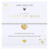 Joma Kids Heart Of Gold Bracelet c494 
