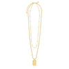Joma Kismet Chains - Gold Tag Necklace