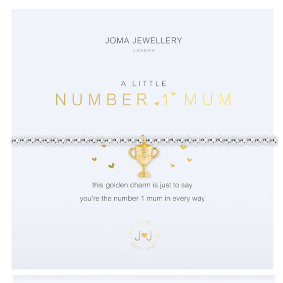 Joma Number 1 Mum Bracelet