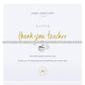 Joma Thank You Teacher Bracelet