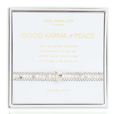 Joma Wellness Stones Bracelet - Good Karma & Peace