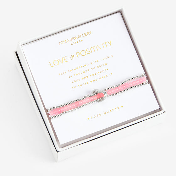 Joma Wellness Stones Bracelet - Love & Positivity