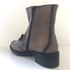 Jose Saenz Taupe Leather Ankle Boots
