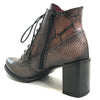 Jose Saenz Brown Leather Lace Up Boots