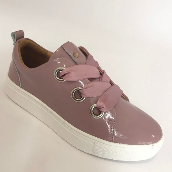 Kate Appleby Cartmel Ribbon Lace Sneakers - Dusky Pink