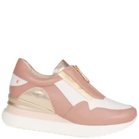 Kate Appleby Mallaig Zip Front Sneakers - Pink Mix