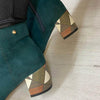 Kate Appleby Orford Small Heeled Boots - Green