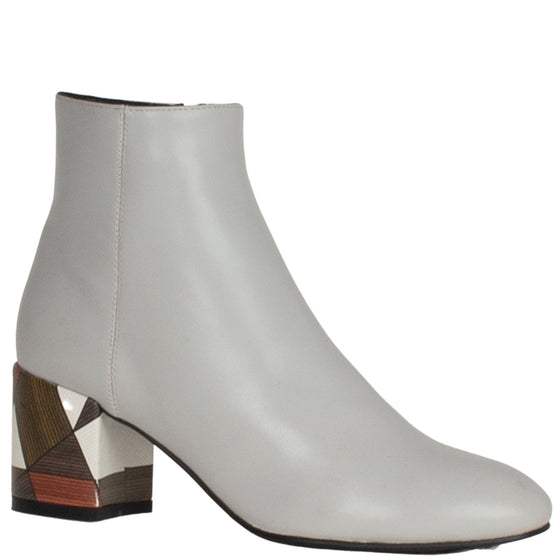 Kate Appleby Orford Small Heeled Boots - White