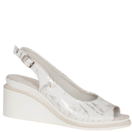 Kate Appleby Pembroke White Wedge Heel Sandals