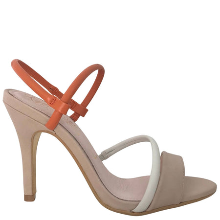 Kate Appleby Winchcombe Strappy High Heeled Sandals - Peach Mix