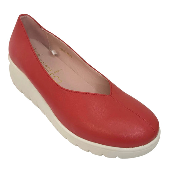 Kate Appleby Hove Wedge Shoes - Cherry