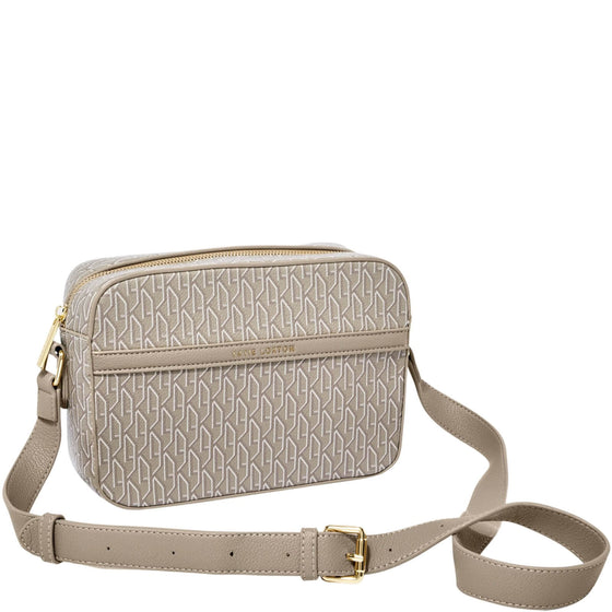 Katie Loxton Taupe Signature Crossbody Bag