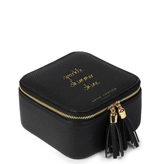 Katie Loxton Square Jewellery Box - Sparkle Shimmer Shine