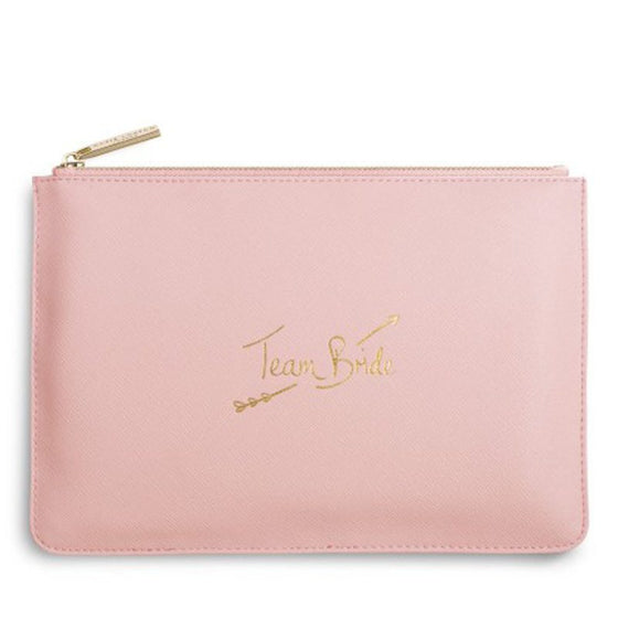 Katie Loxton Perfect Pouch - Team Bride (mid pink)