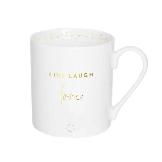 Katie Loxton Live Laugh Love Mug