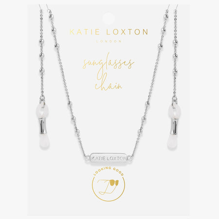 Katie Loxton Sunglasses Chain - Silver